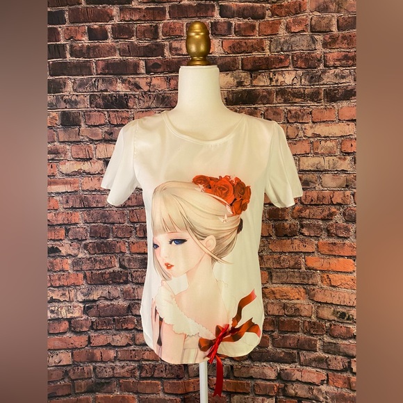 Anime themed Art tops Set of Two - Picture 2 of 8